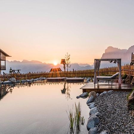 Hotel Goldknopf Alpe Di Siusi Kültér fotó