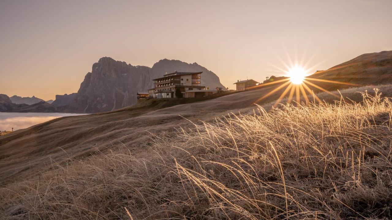 Hotel Goldknopf Alpe Di Siusi Kültér fotó