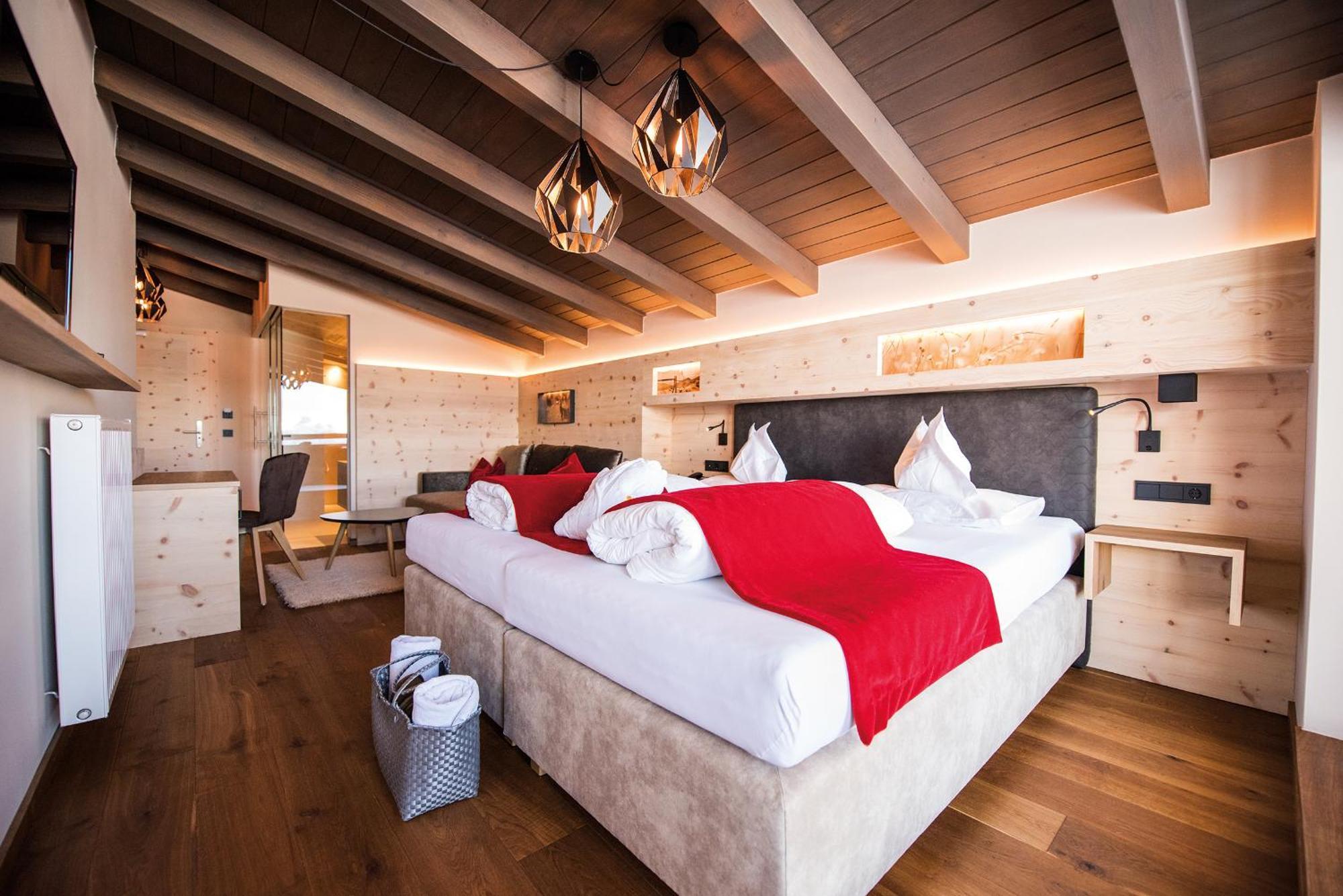 Hotel Goldknopf Alpe Di Siusi Kültér fotó