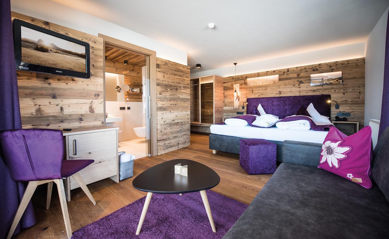 Hotel Goldknopf Alpe Di Siusi Kültér fotó