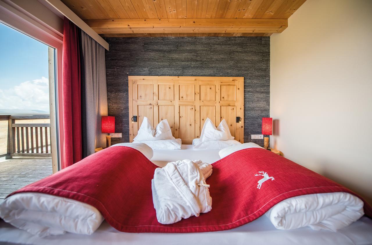 Hotel Goldknopf Alpe Di Siusi Kültér fotó